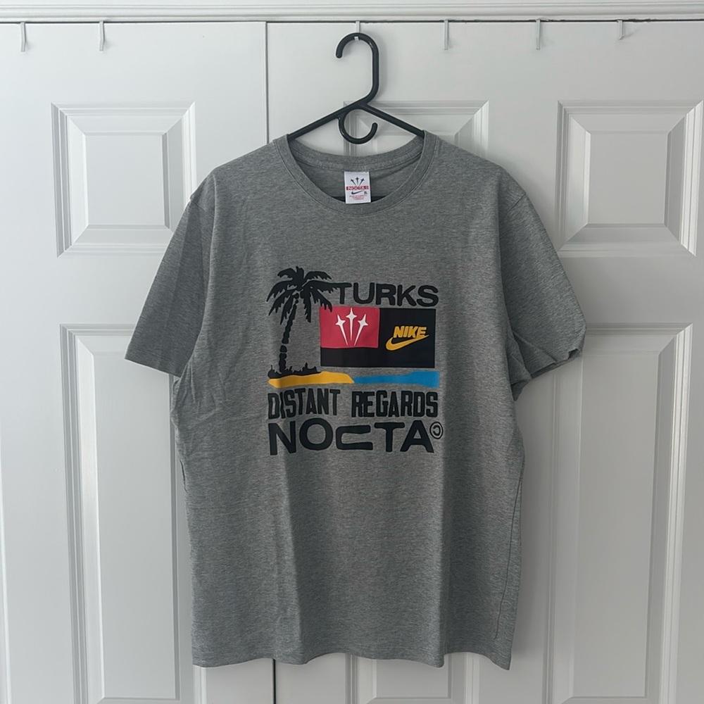 Distant Regards NOCTA Turks Nike Drake collab Shirt